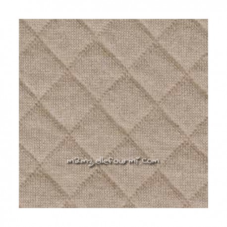 Matelassé taupe