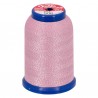 Fil mousse Fujix lamé rose-argent