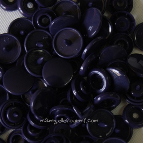 Pressions KAM rondes violet foncé