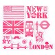 Stampo textile IZINC - London-NY