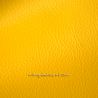 Similicuir grainé jaune
