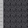 Sweat bio plait gris foncé