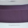 Gros grain élastique 36mm Frou-Frou aubergine