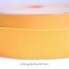 Gros grain élastique 36mm Frou-Frou jaune paille