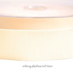 Gros grain élastique 36mm Frou-Frou écru