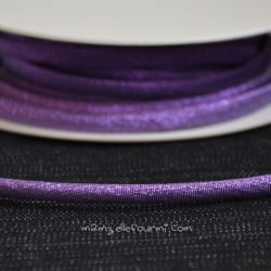 Cordon Frou-Frou scintillant violet