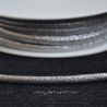 Cordon Frou-Frou scintillant argent noir