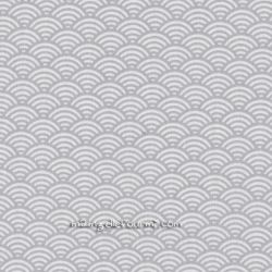 Cretonne sushis gris clair