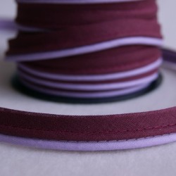 Double passepoil bicolore violet