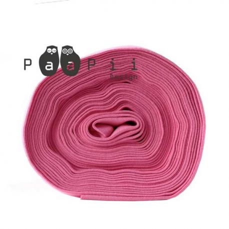 Bord-côte bio rose vif