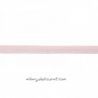 Biais élastique glitter bicolore rose pâle/argent