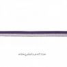 Biais élastique glitter bicolore violet/argent