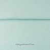 Bord-côte mint lurex argent