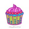 Patch thermocollant cupcake