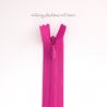 Fermeture Éclair invisible 40 cm fuchsia