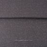 Bord-côte anthracite lurex argent