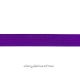 Élastique 25 mm glitter violet