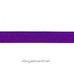 Élastique 25 mm glitter violet