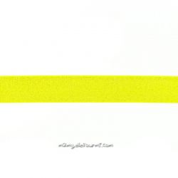 Élastique 25 mm glitter jaune
