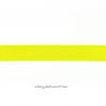 Élastique 25 mm glitter jaune