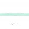 Biais élastique préplié scintillant menthe-20mm