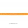 Biais élastique préplié scintillant orange-20mm