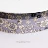Biais Frou-Frou fleuri violet sage