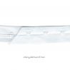 Bande agrafes métal écartement 2,5 cm