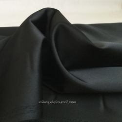 Satin stretch noir