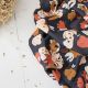 Viscose plumetis Posie blue