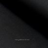 Satin de coton stretch uni noir
