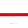 Élastique bretelles 10 mm rouge mat