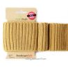 Bord-côte bio cuff me cosy glow moutarde