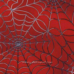 Microfibre polyester spiderman