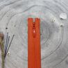 Zip INVISIBLE Atelier Brunette 20 cm tangerine