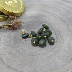 Bouton Atelier Brunette jewel 9 mm cedar
