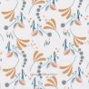 Coton howell ambre/paon