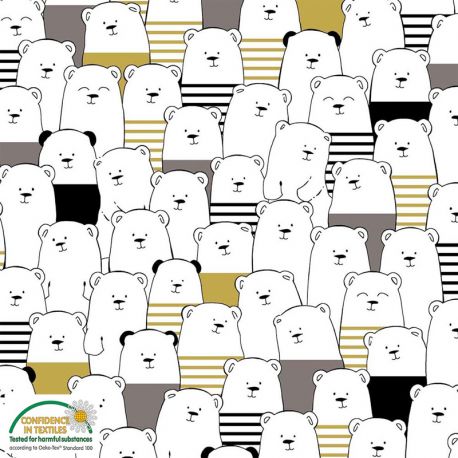 Jersey color bear moutarde