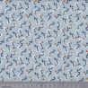 Coton lilipan bleu nil