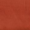 Velours côtelé stretch orange brûlée
