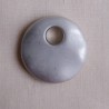 Perle galet argent
