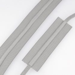 Élastique avec cordon gris clair