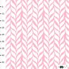 Satin de coton bio plait rose