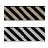 Élastique 40 mm diagonales lurex or