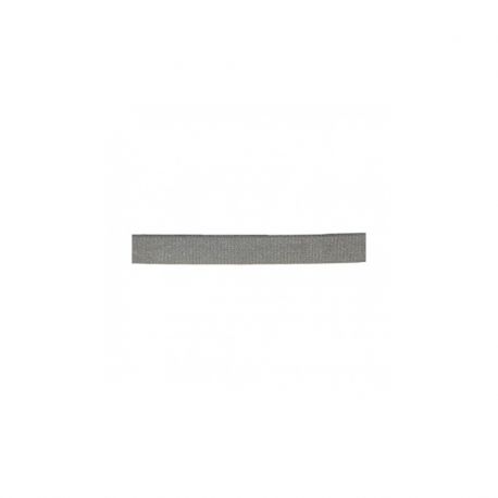 Élastique bretelles 10 mm gris satiné