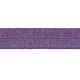Biais élastique préplié scintillant violet-20mm