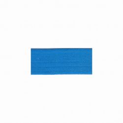 Biais élastique préplié mat turquoise-20mm