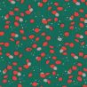 Viscose pokor vert/corail