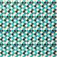 Jersey moroccan tiles turquoise