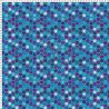 Lycra hexagrid bleu